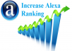 increase your website Alexa Ranking from 15 to 60 percent within 7days