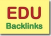 give you 100 .EDU Backlinks to boost your website