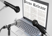 Submit your Press Release in 25 High PR and news sites 