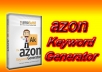 use the AZON KEYWORD GENERATOR Software Tool to conduct COMPREHENSIVE Amazon Keyword Research that will Produce the Most PROFITABLE Amazon Search Keywords for up to 5 SEED KEYWORDS that you specify